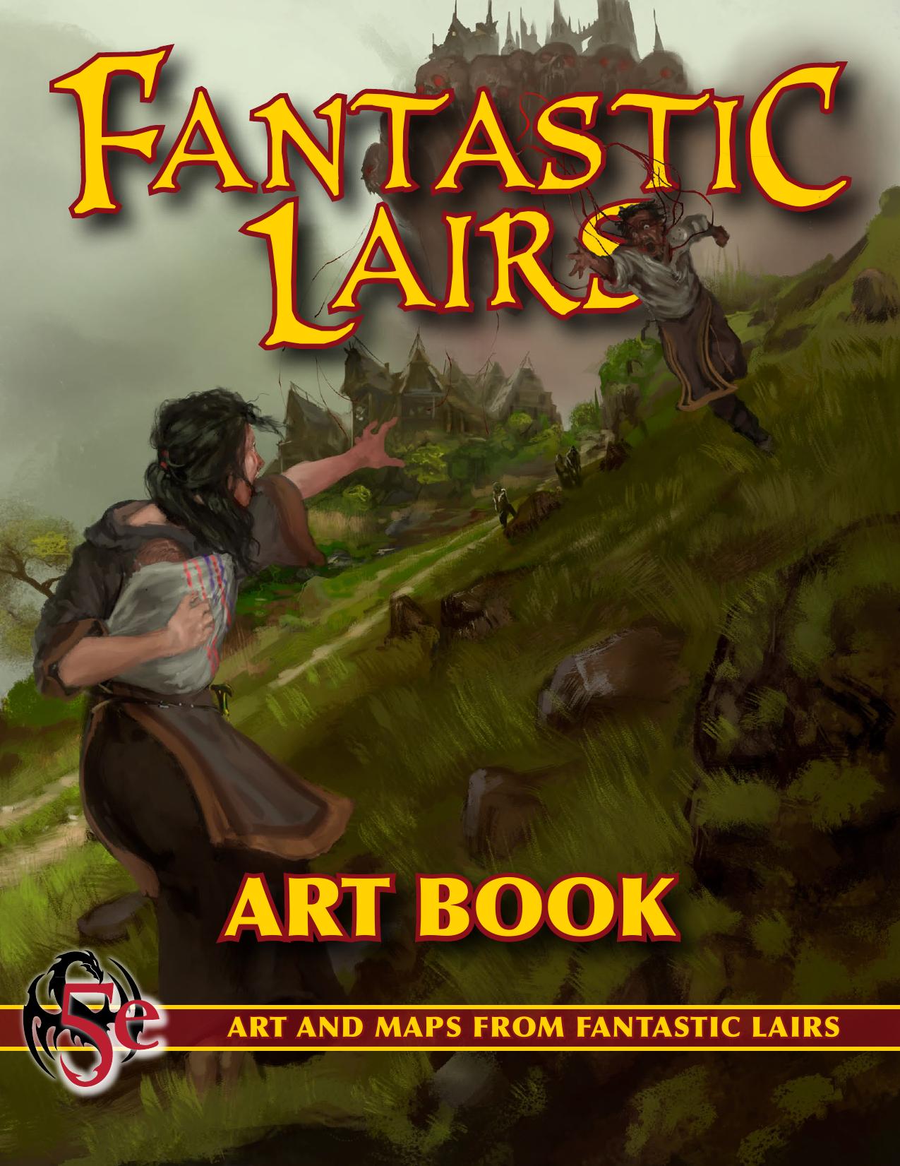 Fantastic Lairs - Art Book