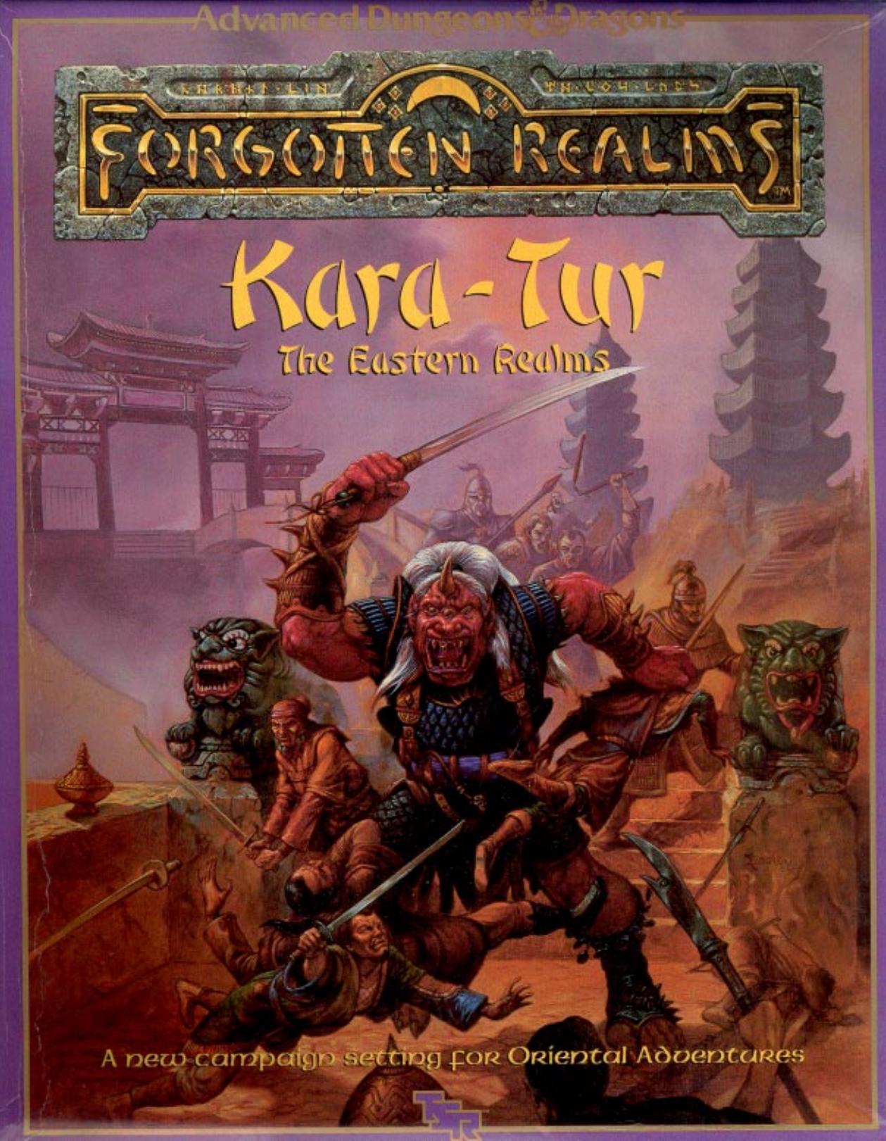 Kara Tur The Eastern Realms Boxed Set