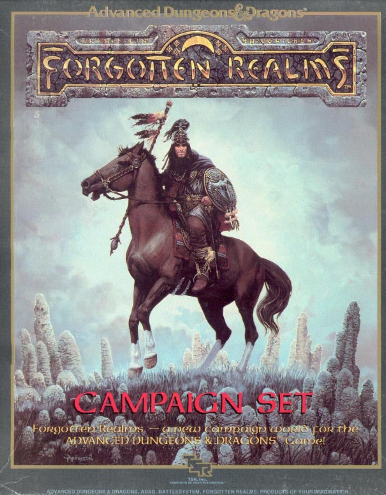 Forgotten Realms Campaign Setting 1st Edition