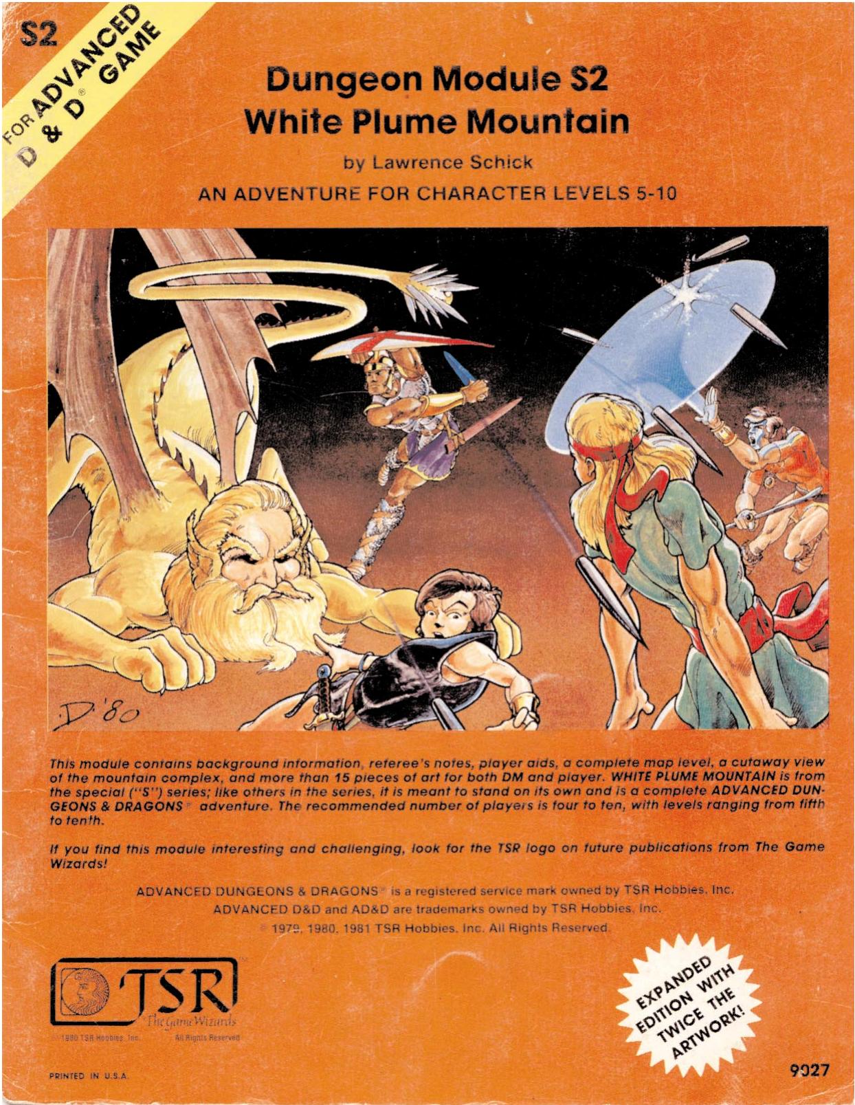 White Plume Mountain