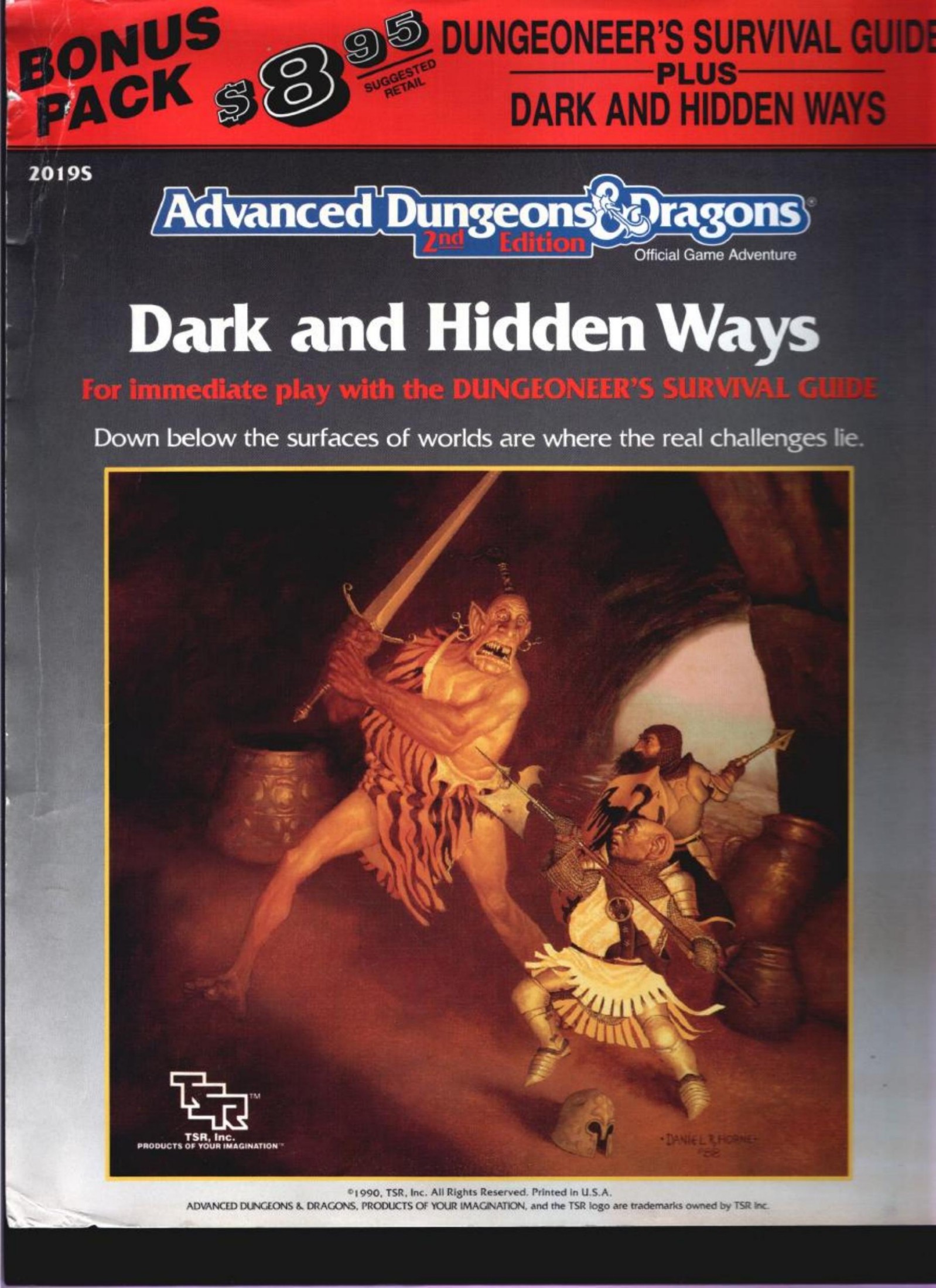 Dungeoneers Survival Guide Dark and Hidden Ways set