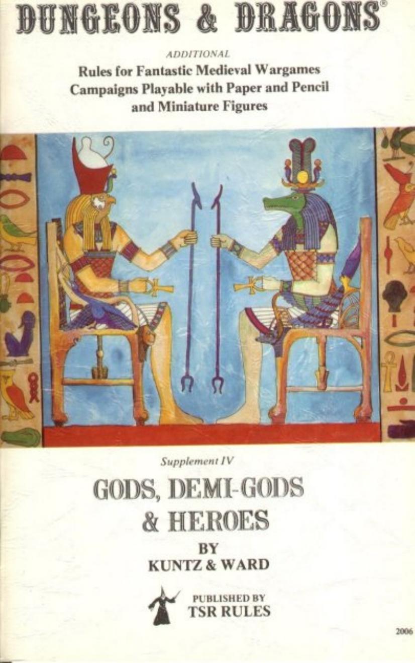 Gods, Demigods, & Heroes