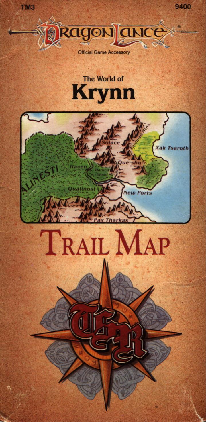 World of Krynn Trail Map