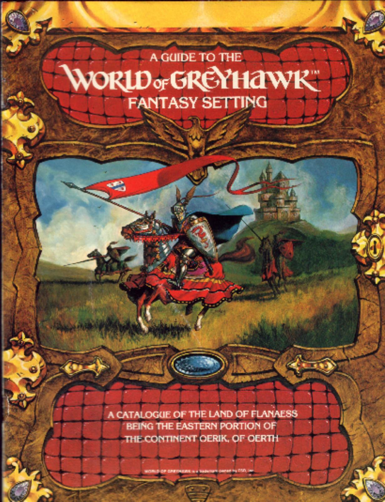 World Of Greyhawk (Boxed Set Version)