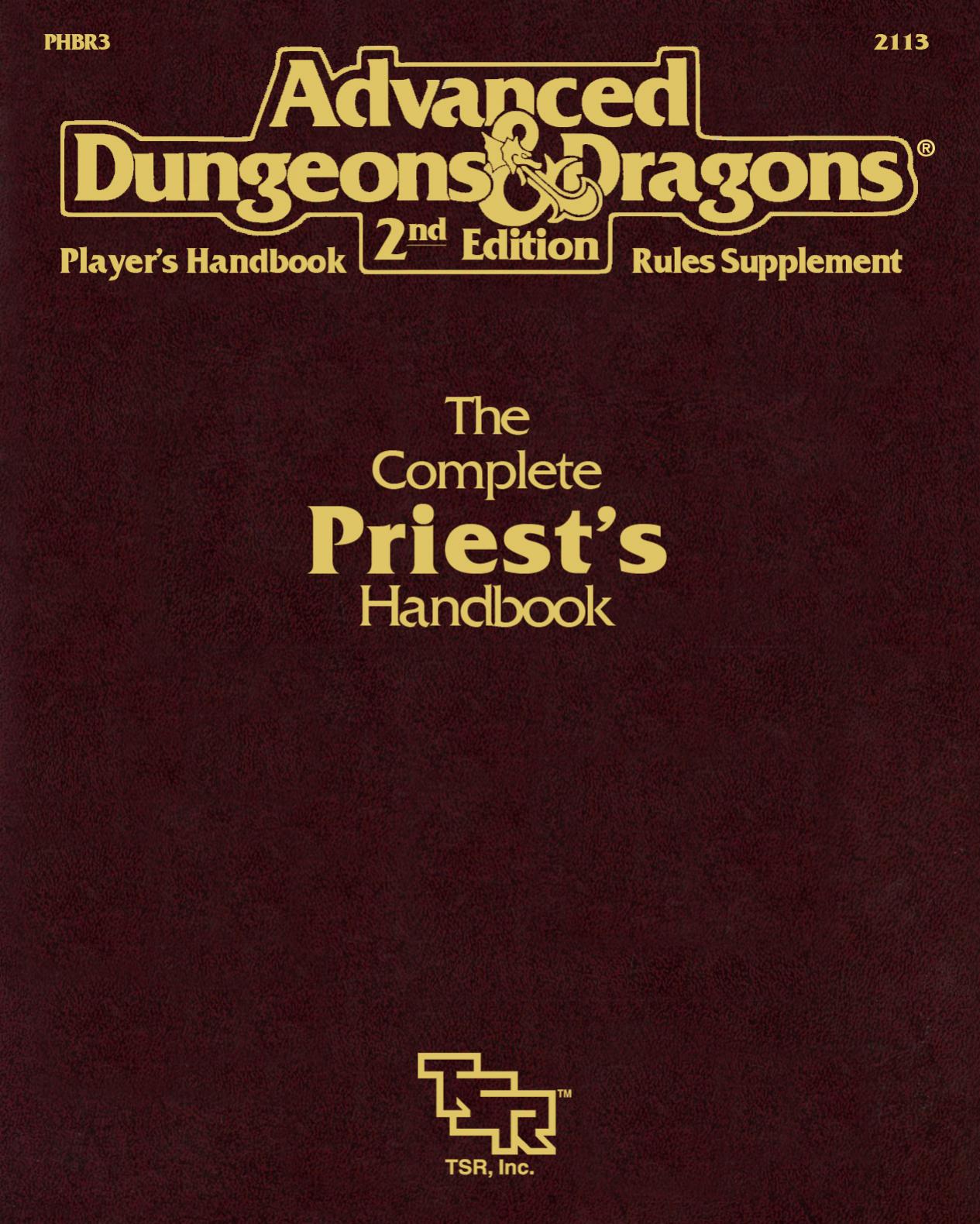 The Complete Priest's Handbook