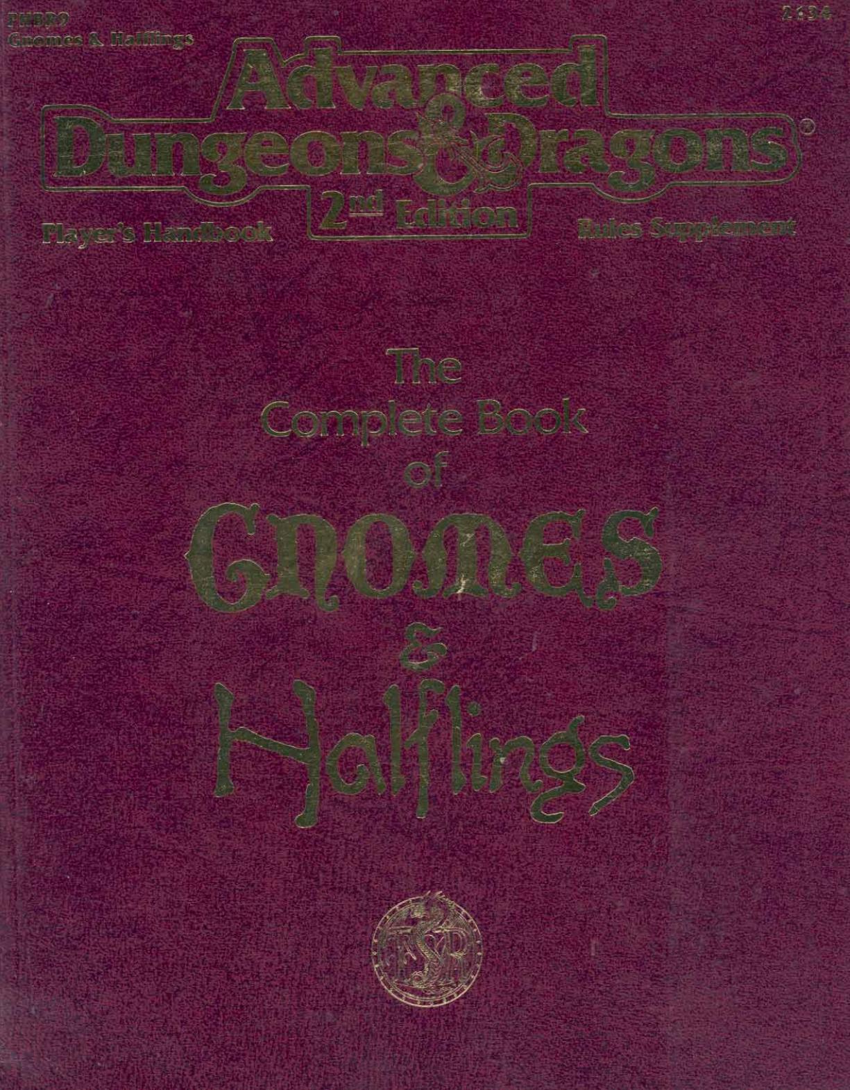 The Complete Book of Gnomes & Halflings (1993)