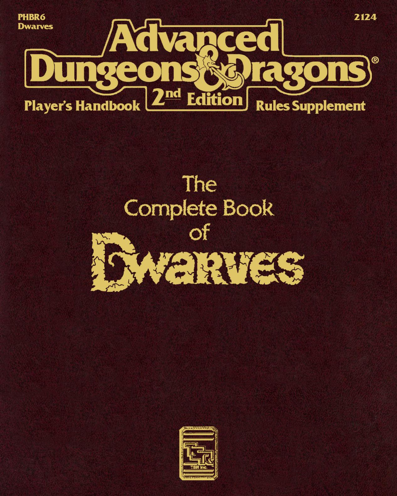 The Complete Book of Dwarves