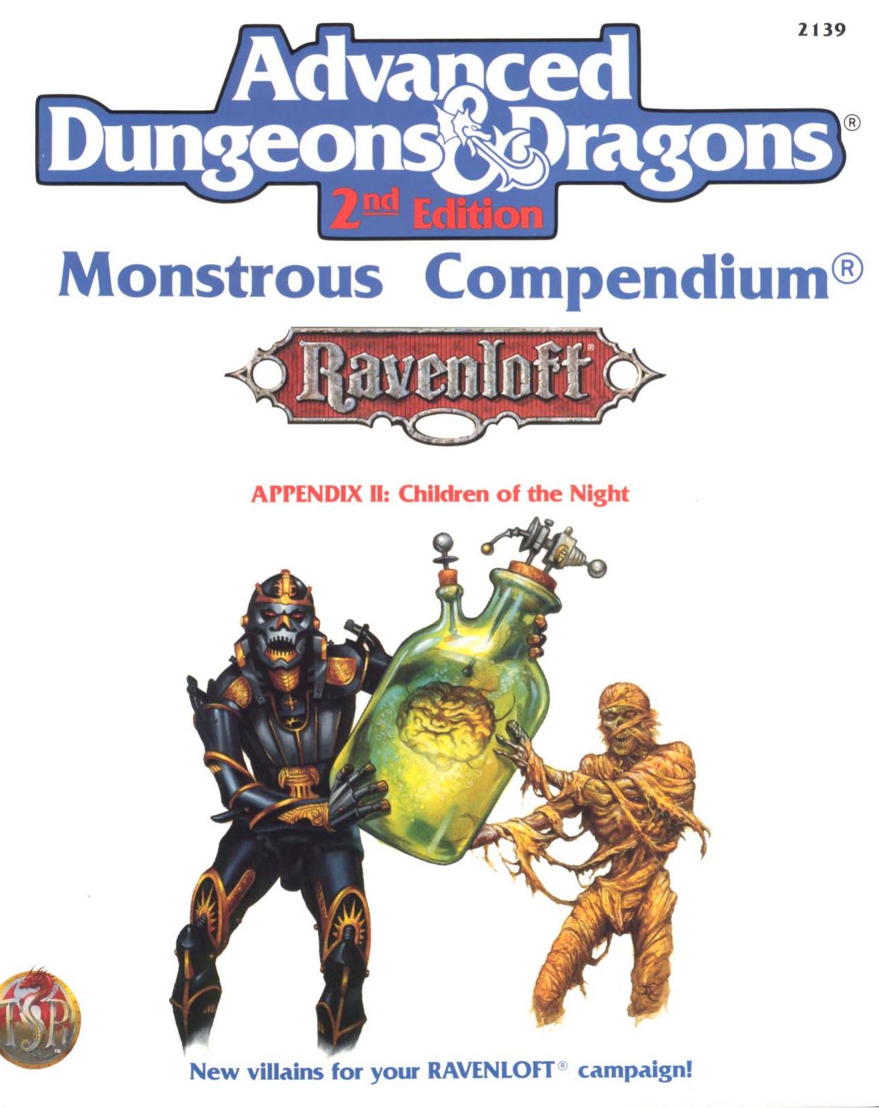 Ravenloft Appendix II (1993)