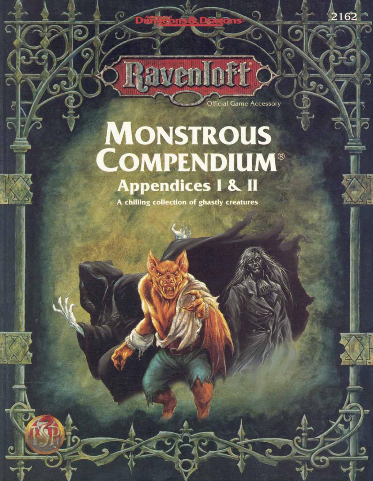 Ravenloft Appendices I and II (1996)