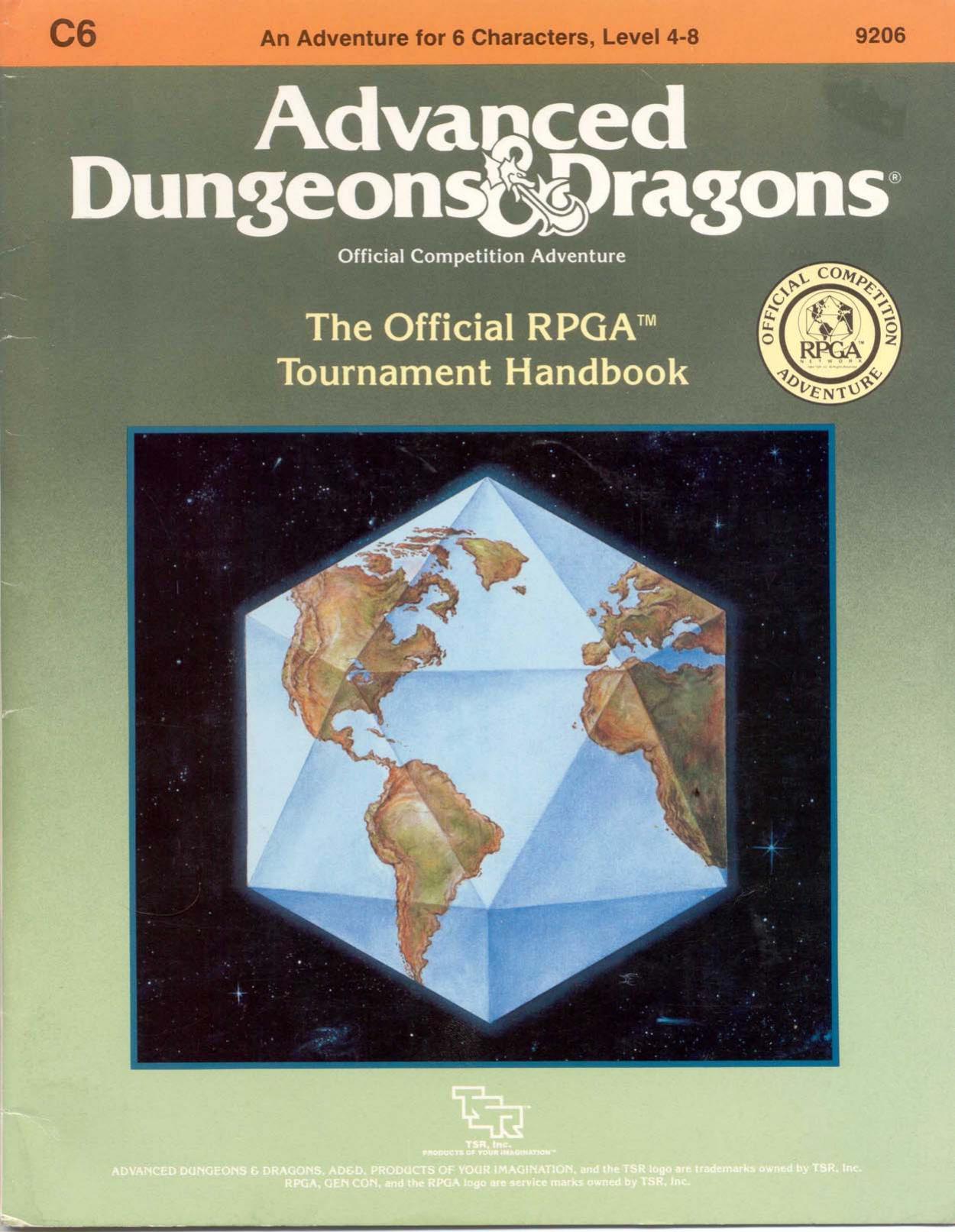 The Official RPGA Tournament Handbook