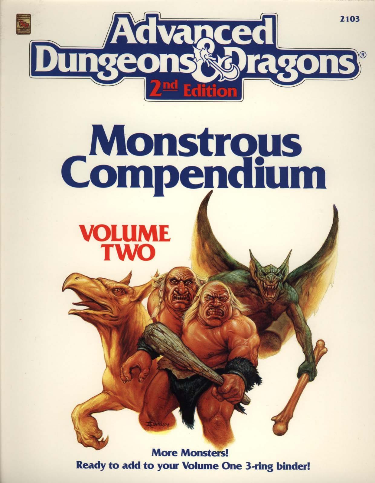 Monstrous Compendium Volume 2 (1989)