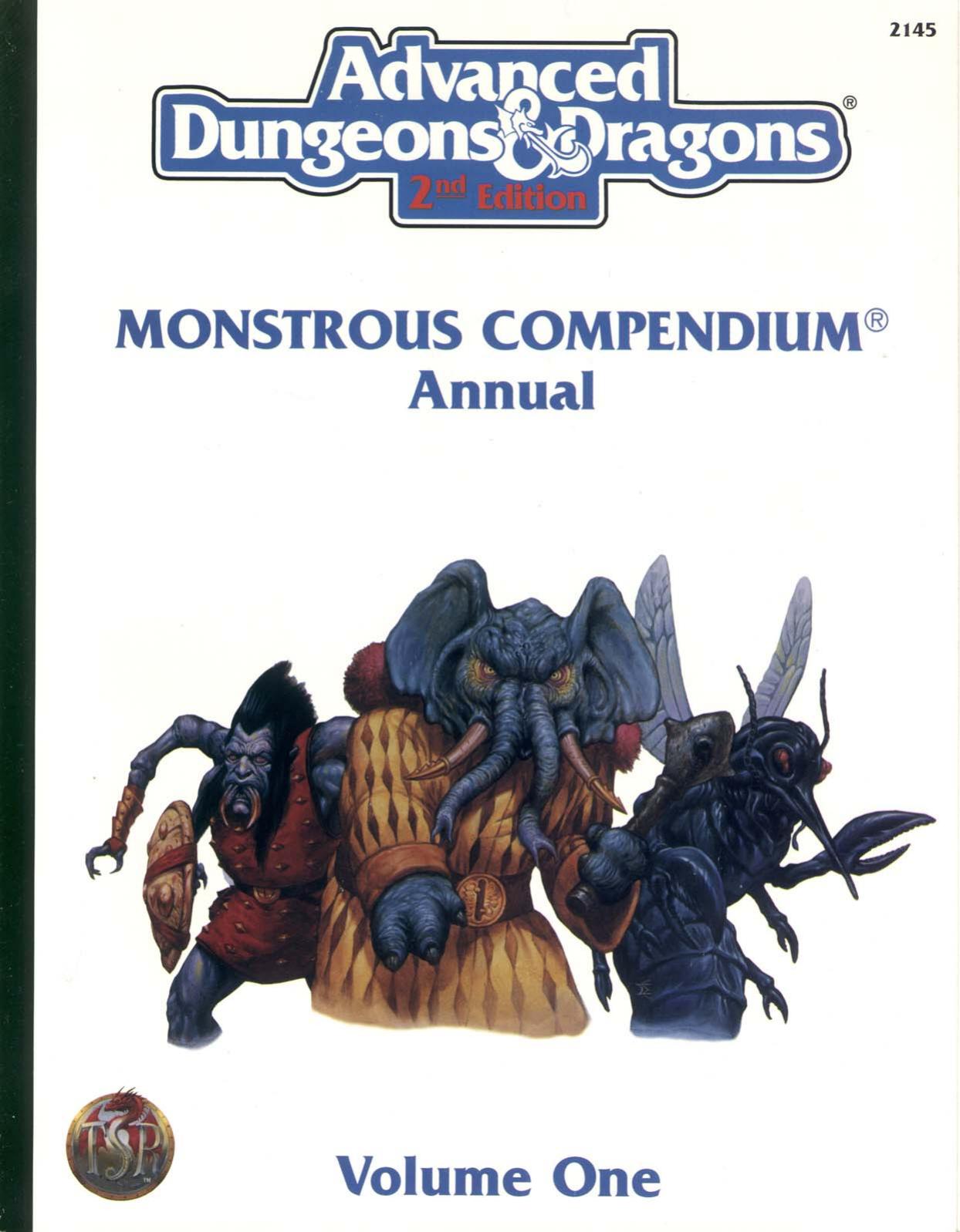 Monstrous Compendium Annual Volume 1 (1994)