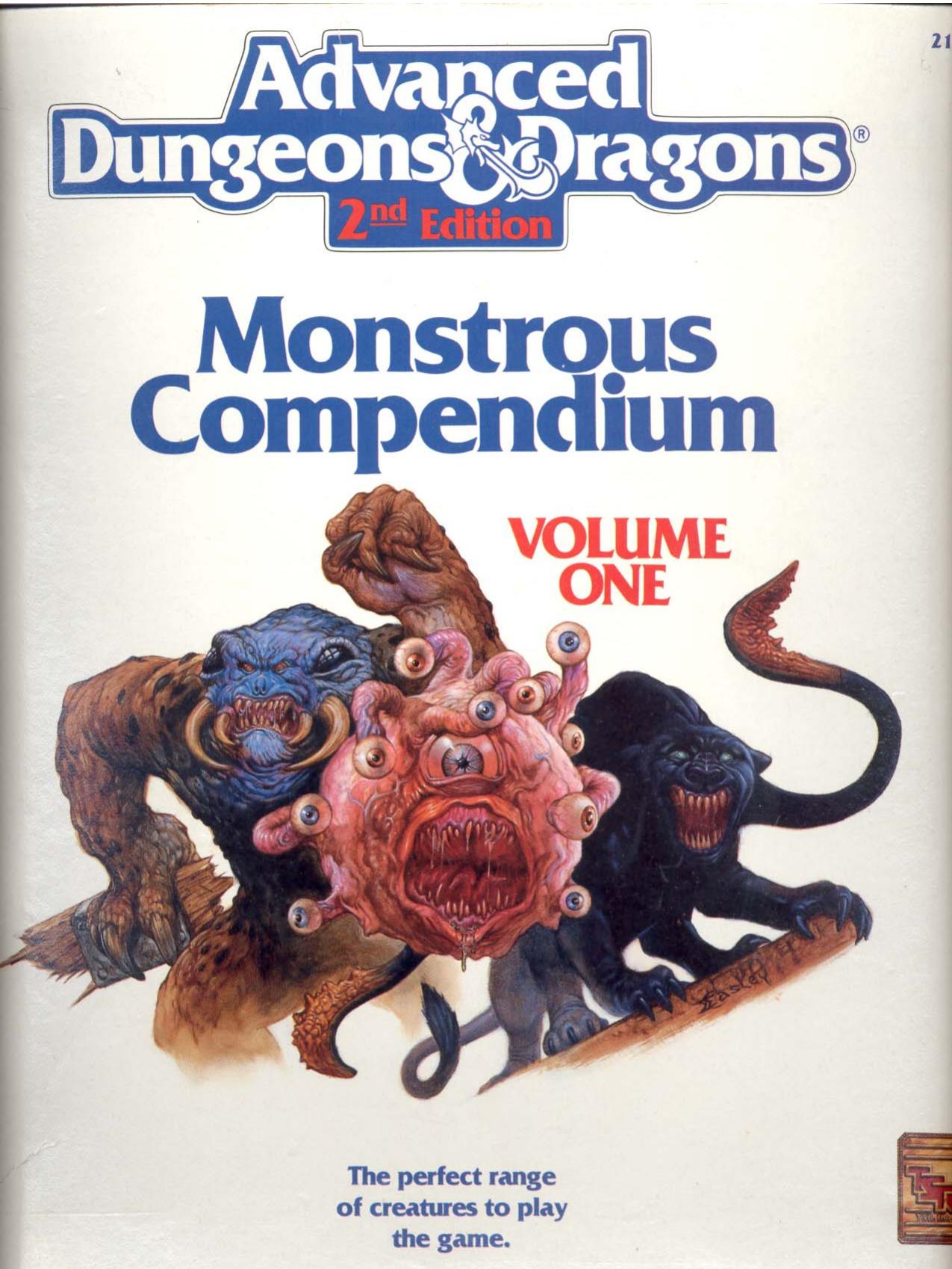 Monstrous Compendium (1989)