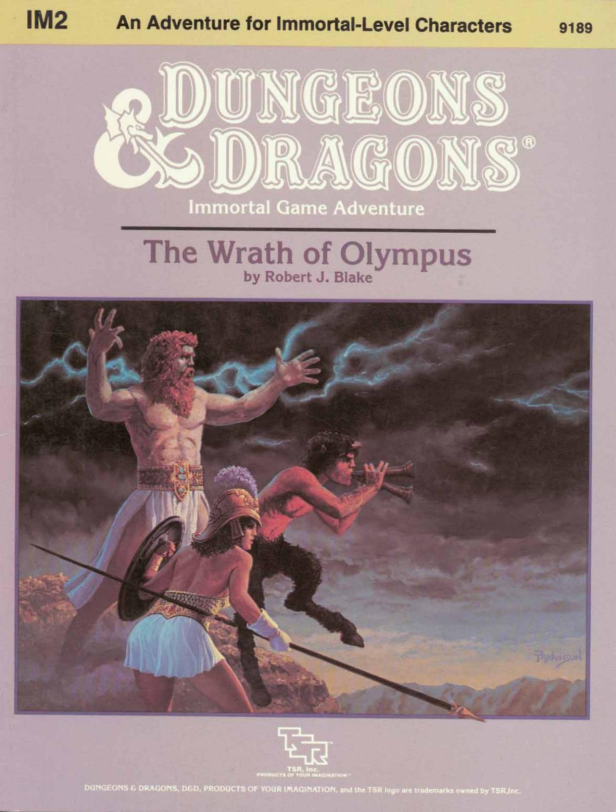 The Wrath of Olympus