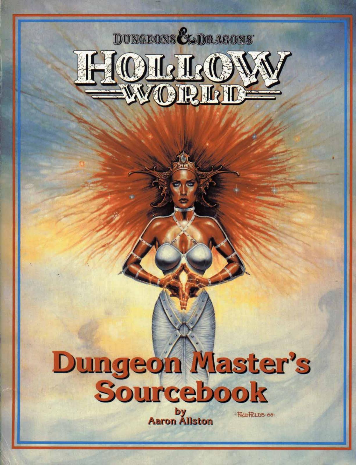 Hollow World (Boxed Set) Dungeon Master's Sourcebook