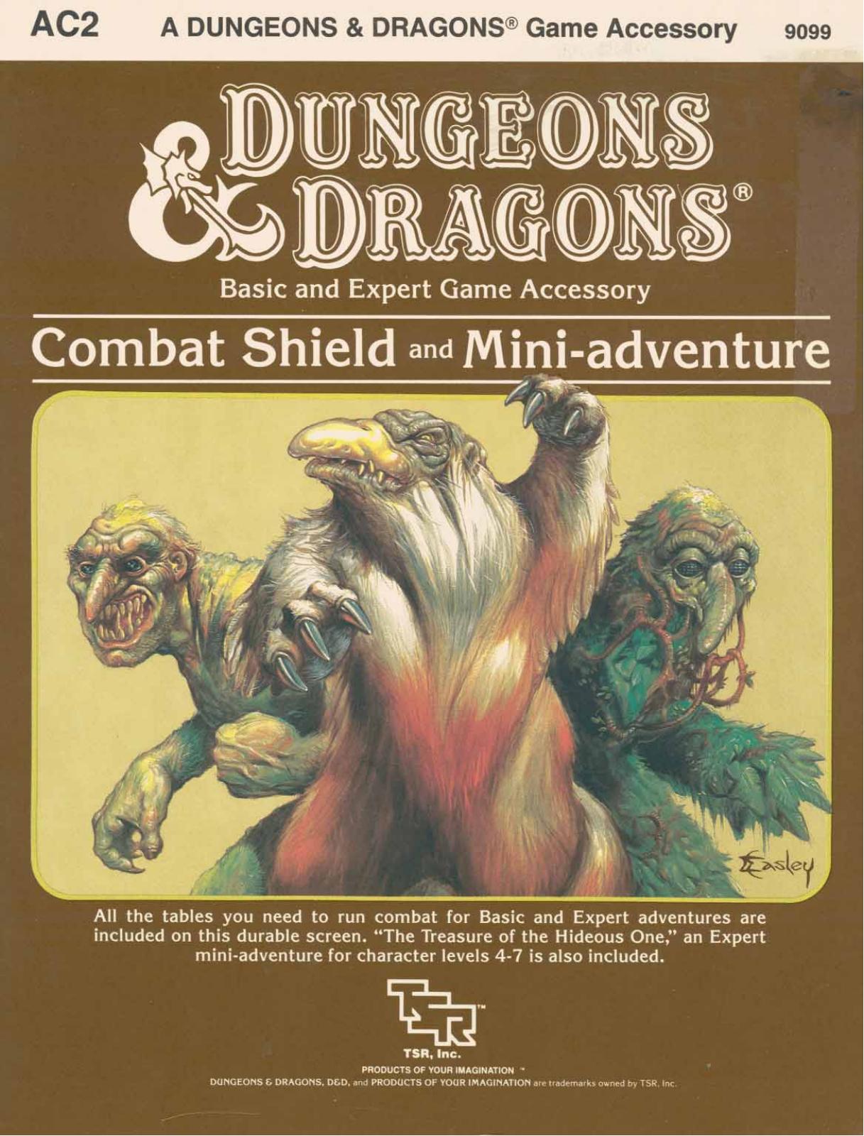 Combat Shield & Mini-Adventure