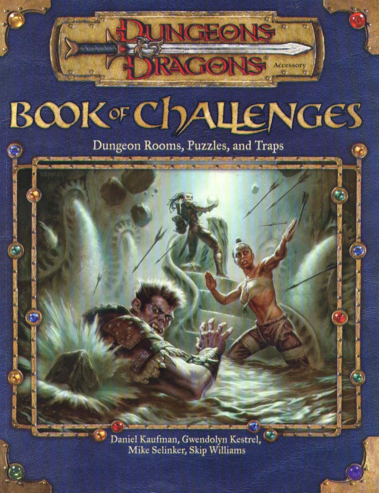 Book of Challenges: Dungeon Rooms, Puzzles, and Traps