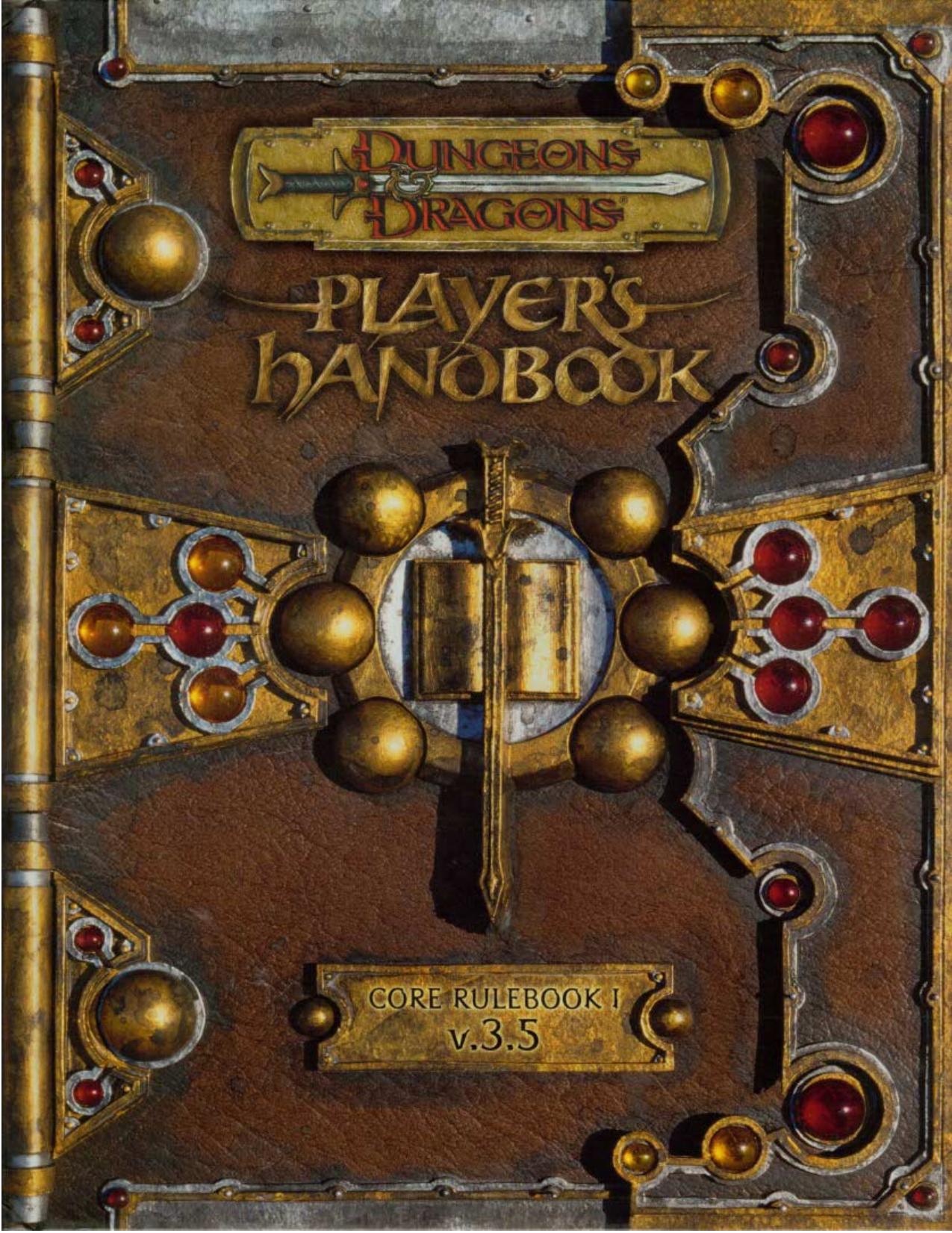 Dungeons & Dragons Player's Handbook: Core Rulebook I V.3.5