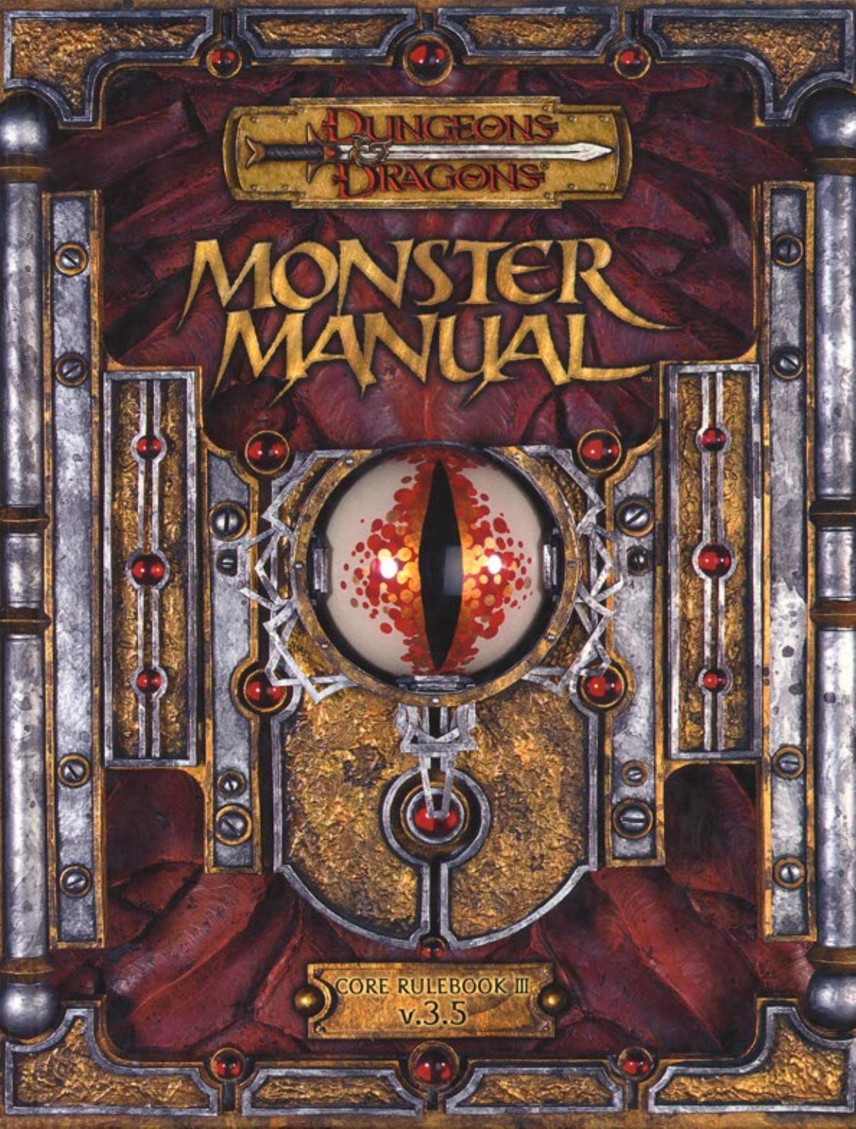 Monster Manual: Core Rulebook III v. 3.5