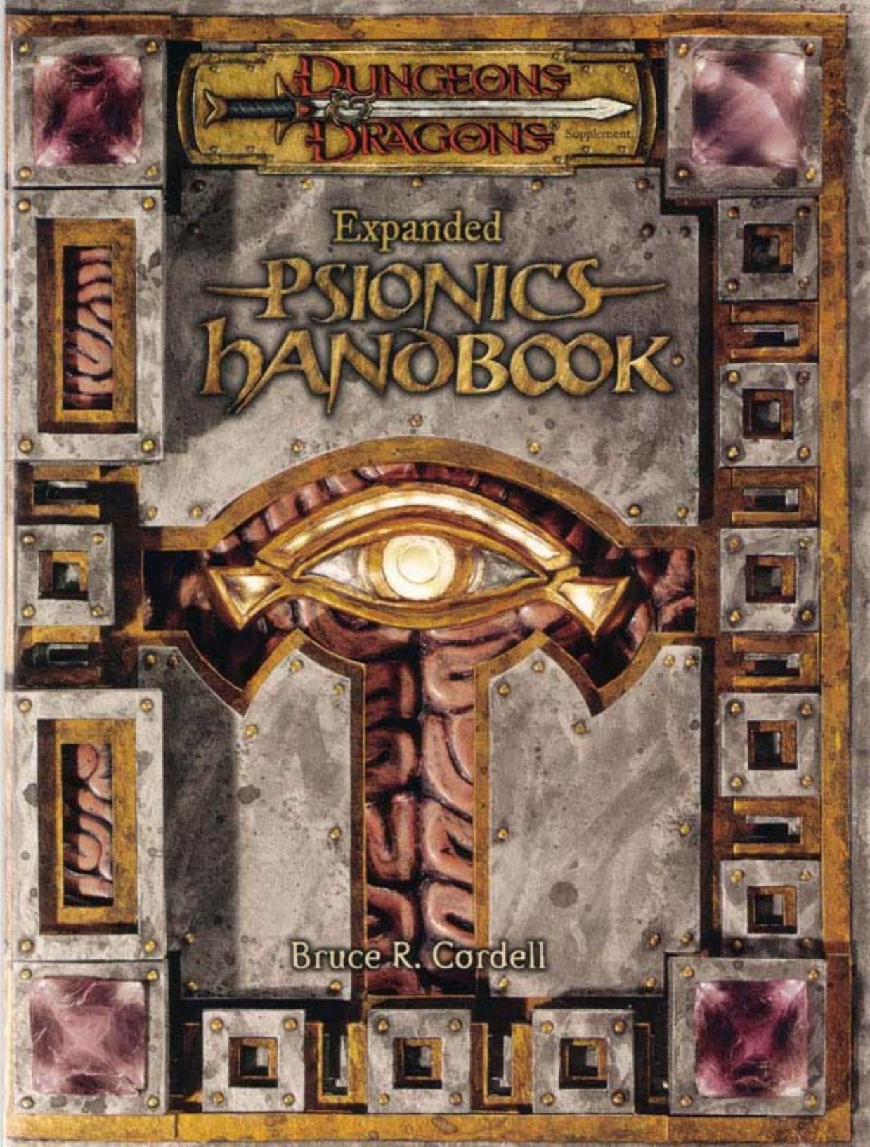 Expanded Psionics Handbook