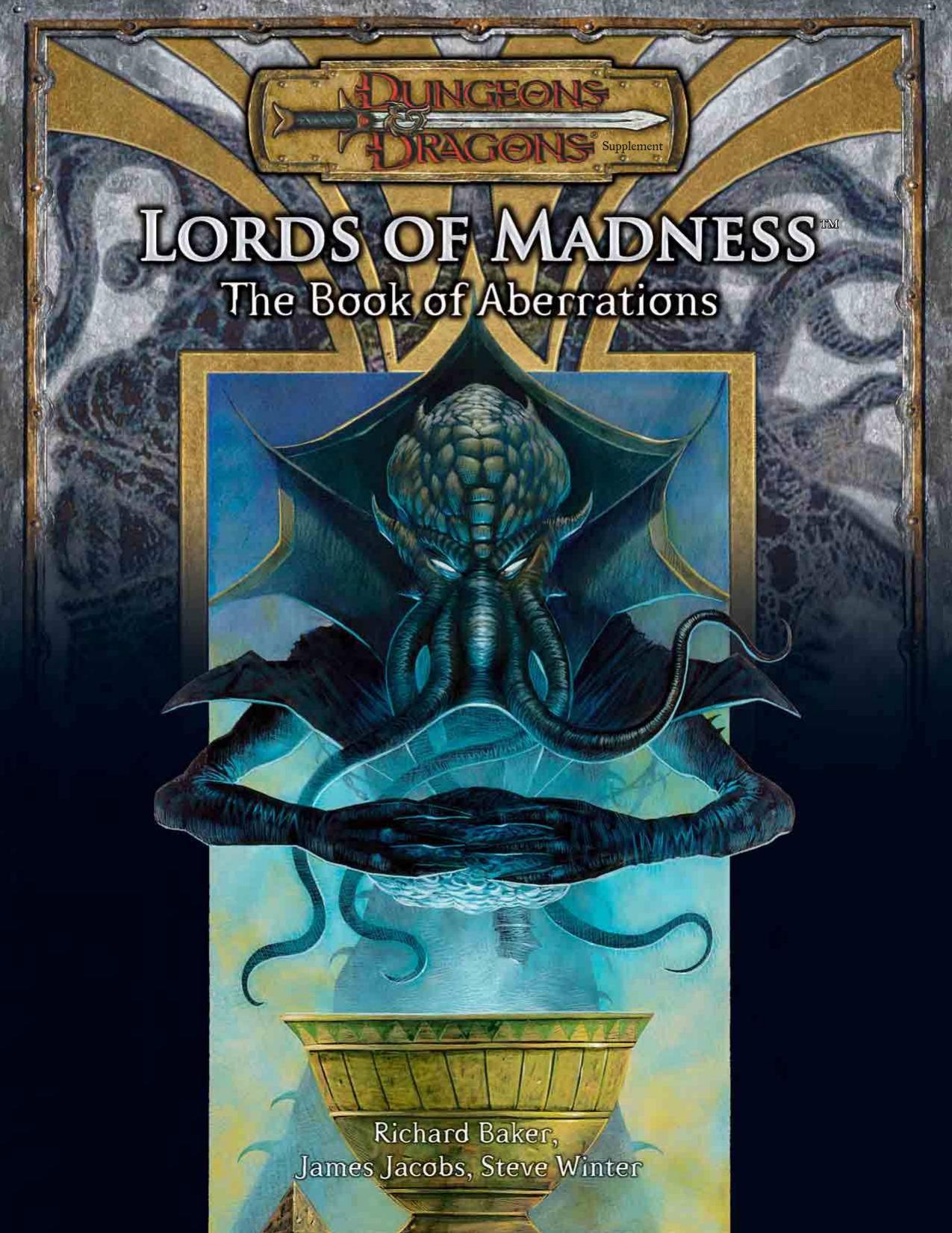Lords of Madness: The Book of Aberrations