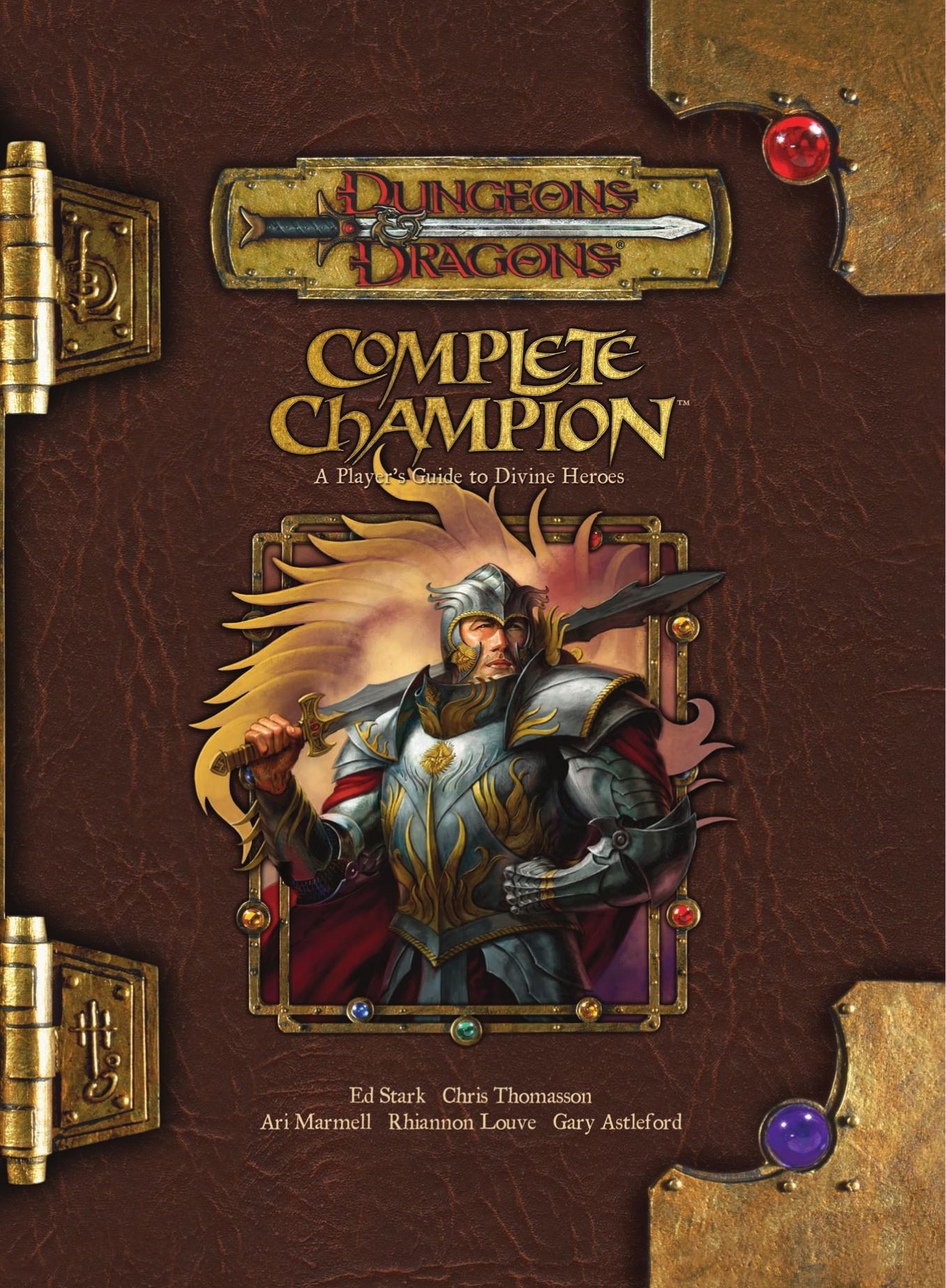 Complete Champion: A Player's Guide to Divine Heroes