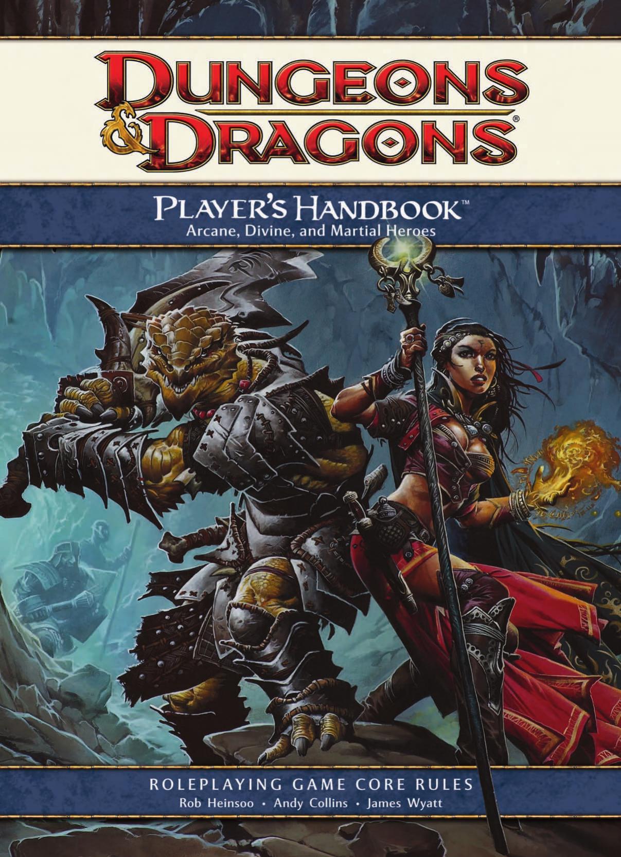 Dungeons & Dragons Player's Handbook: Arcane, Divine, and Martial Heroes