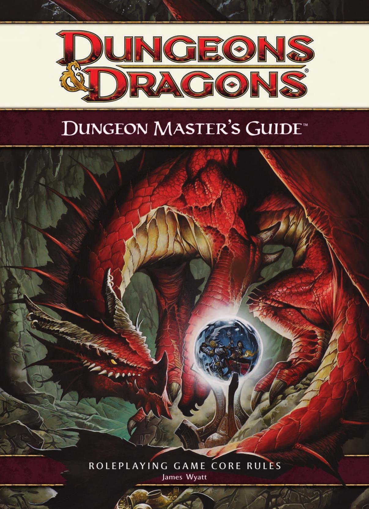 Dungeon & Dragons: Dungeon Master's Guide - Roleplaying Game Core Rules, 4th Edition