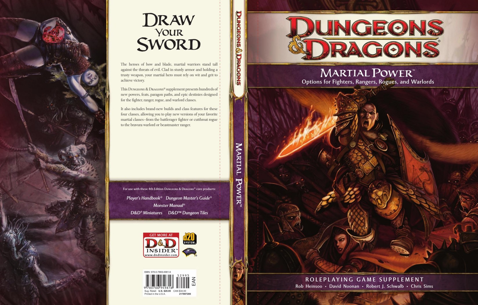 Martial Power: A 4th Edition D&D Supplement