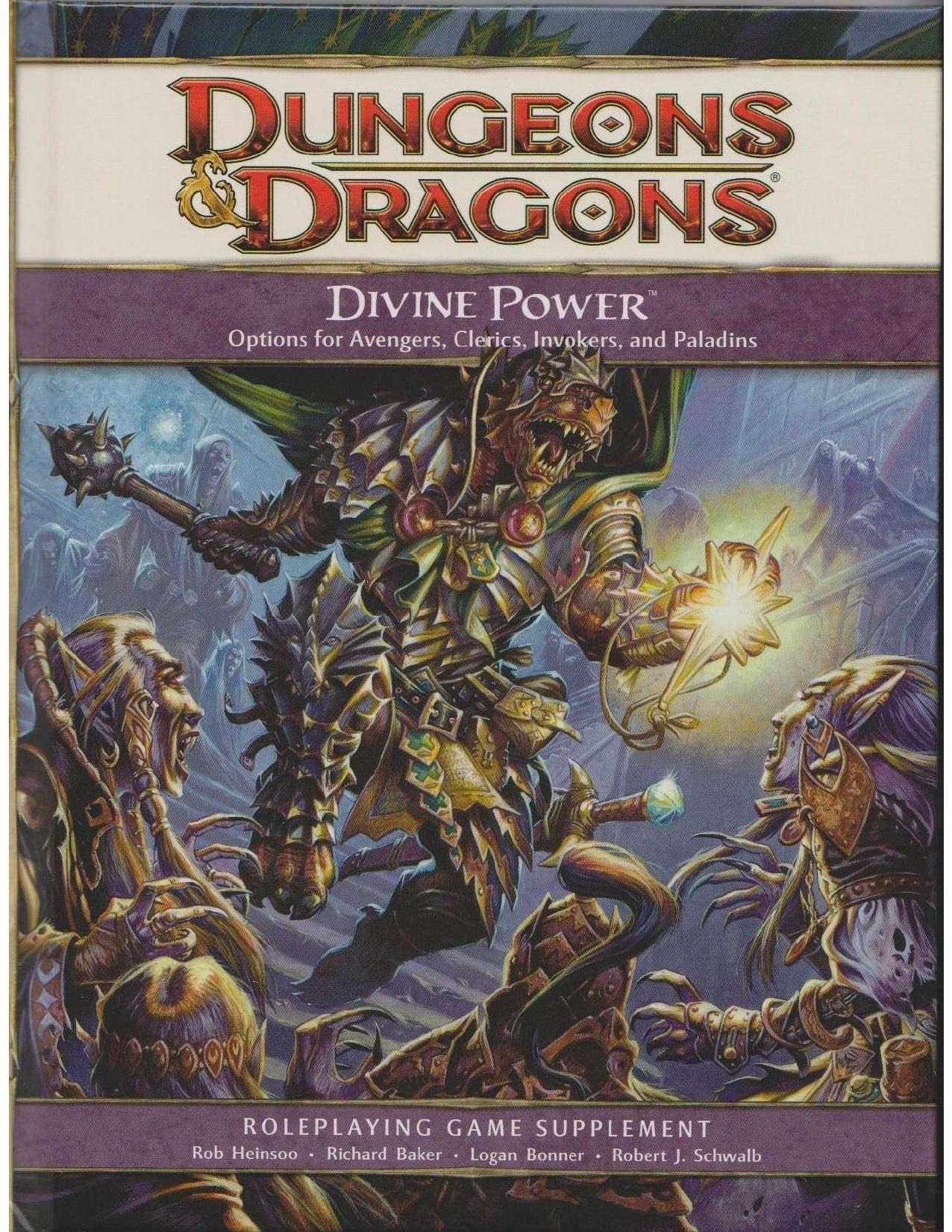 Dungeons & Dragons: Divine Power, Roleplaying Game Supplement