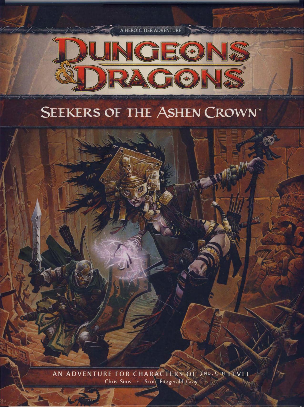 Seekers of the Ashen Crown: A 4th Edition D&D Adventure for Eberron