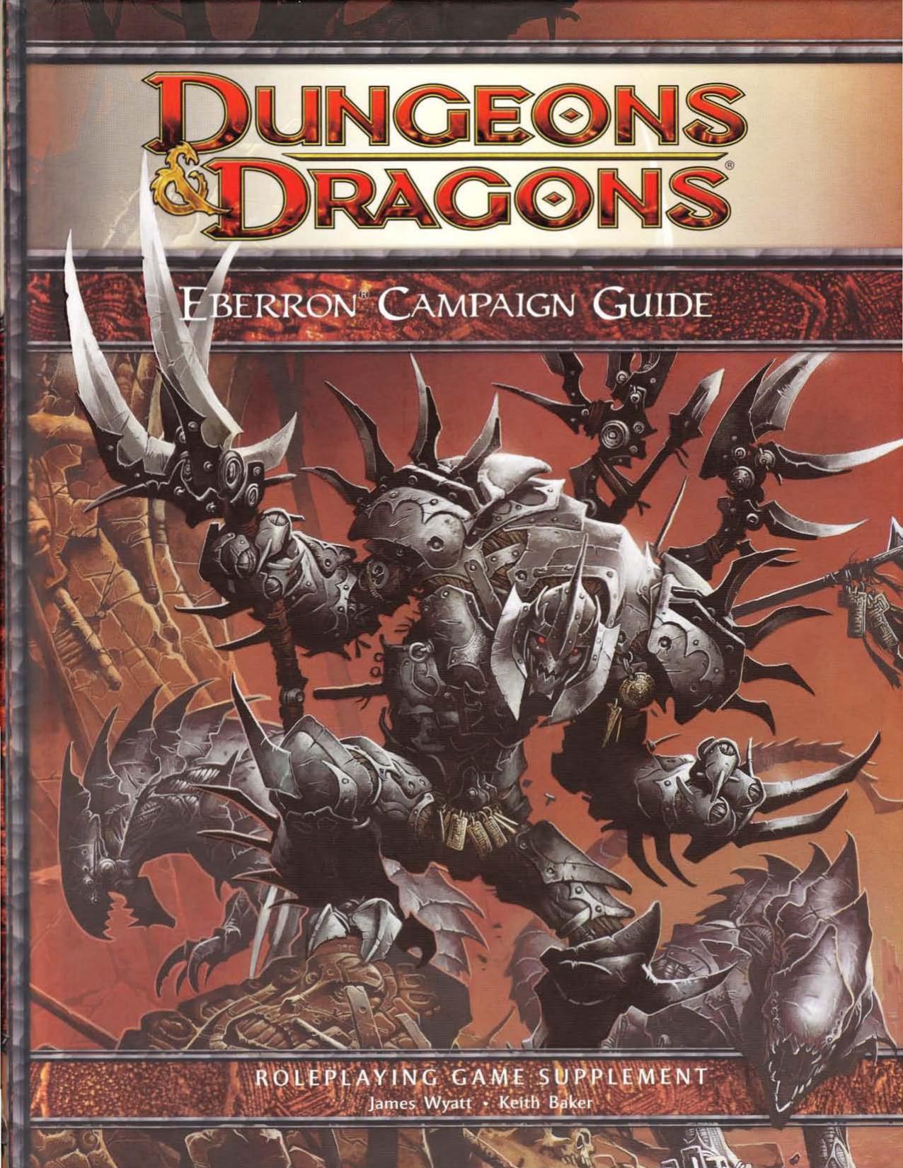 Eberron Campaign Guide: Roleplaying Game Supplement