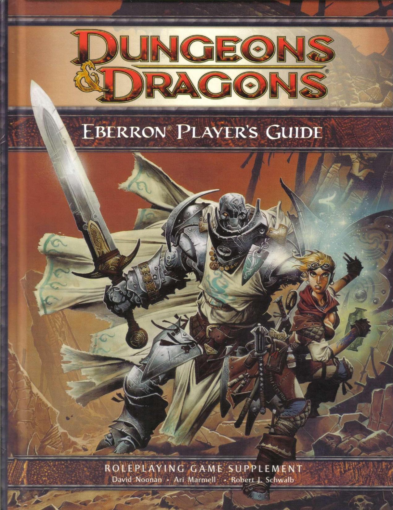 Eberron Player's Guide: A 4th Edition D&D Supplement