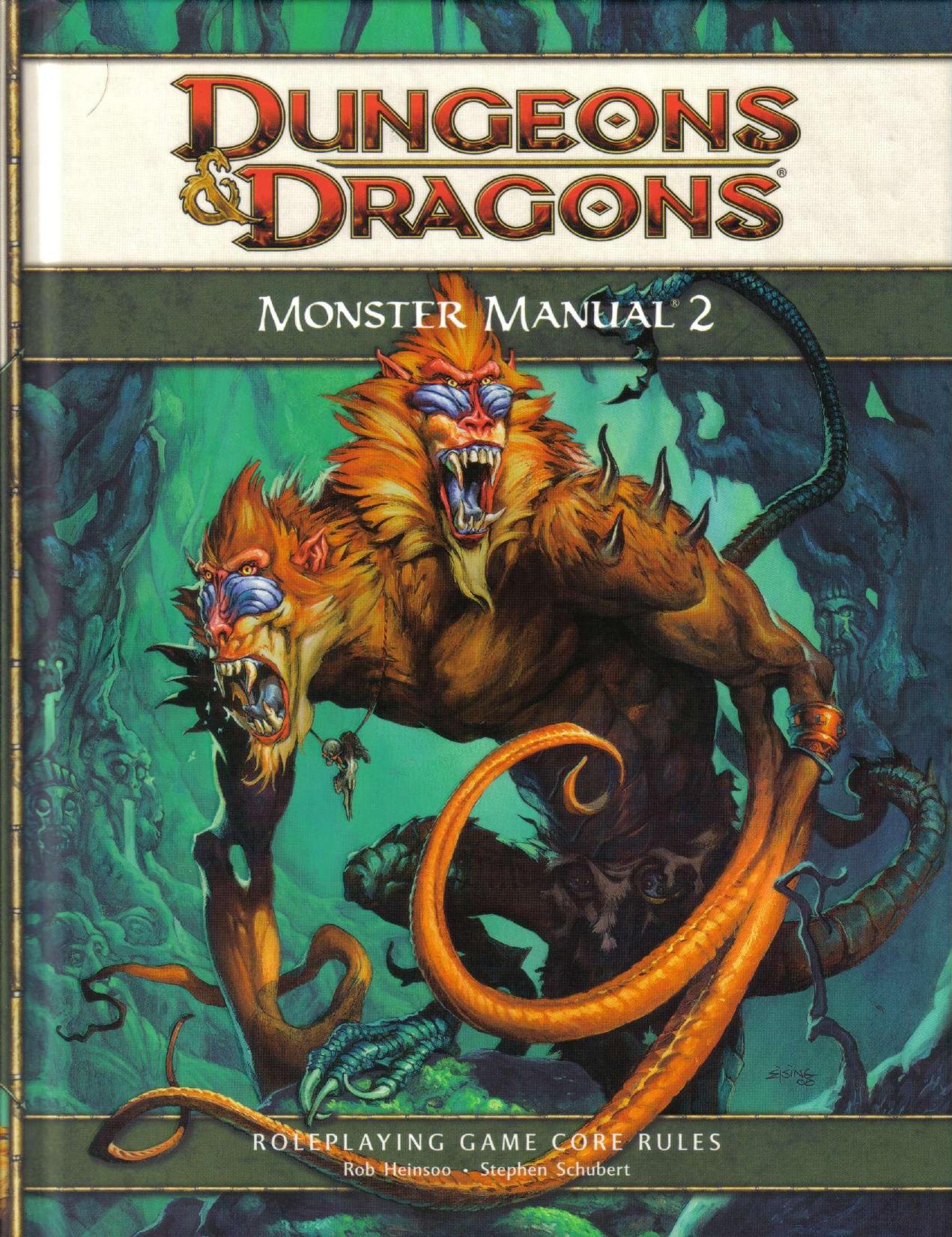 Monster Manual 2: A 4th Edition D&D Core Rulebook