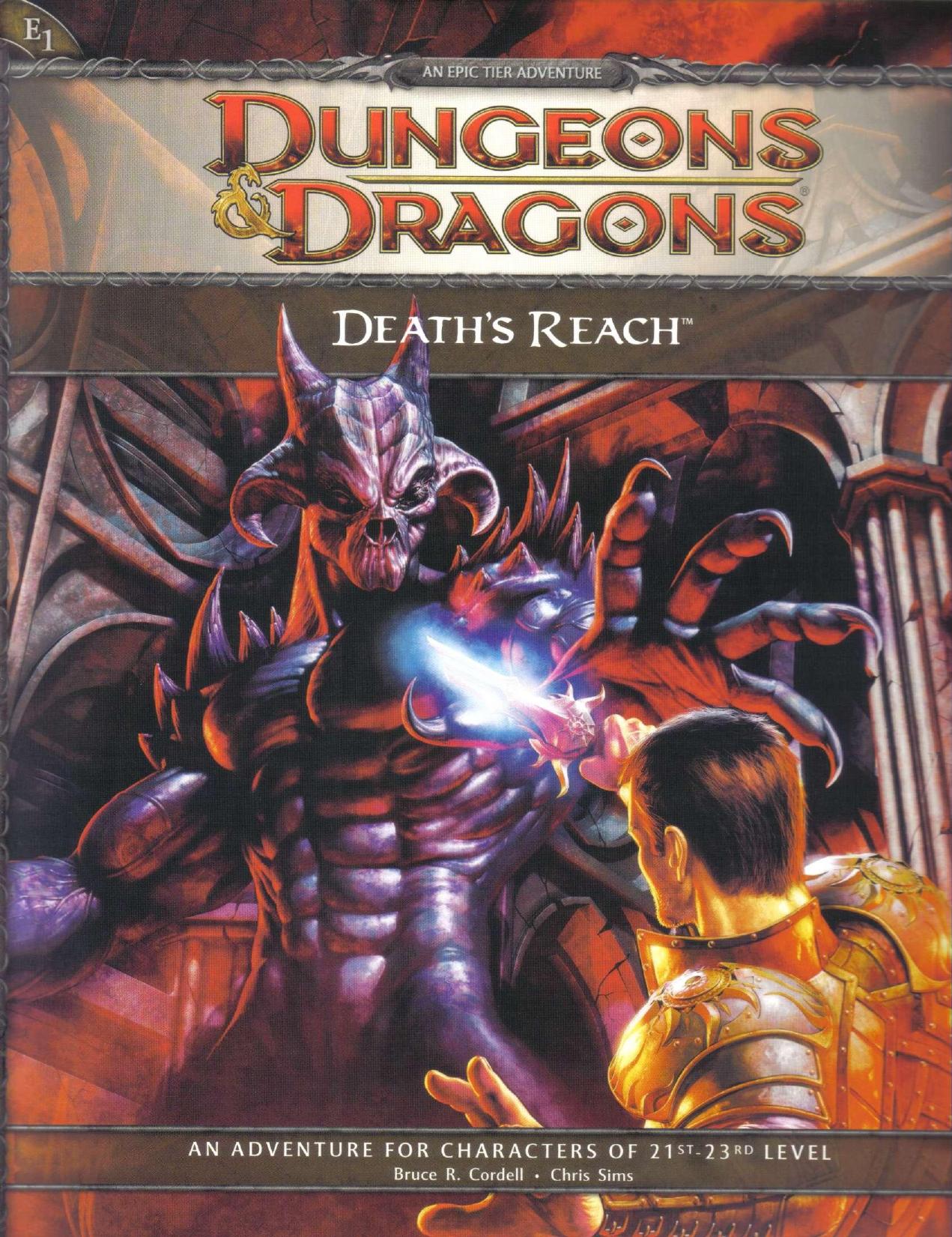 Death's Reach: Adventure E1 for 4th Edition D&D