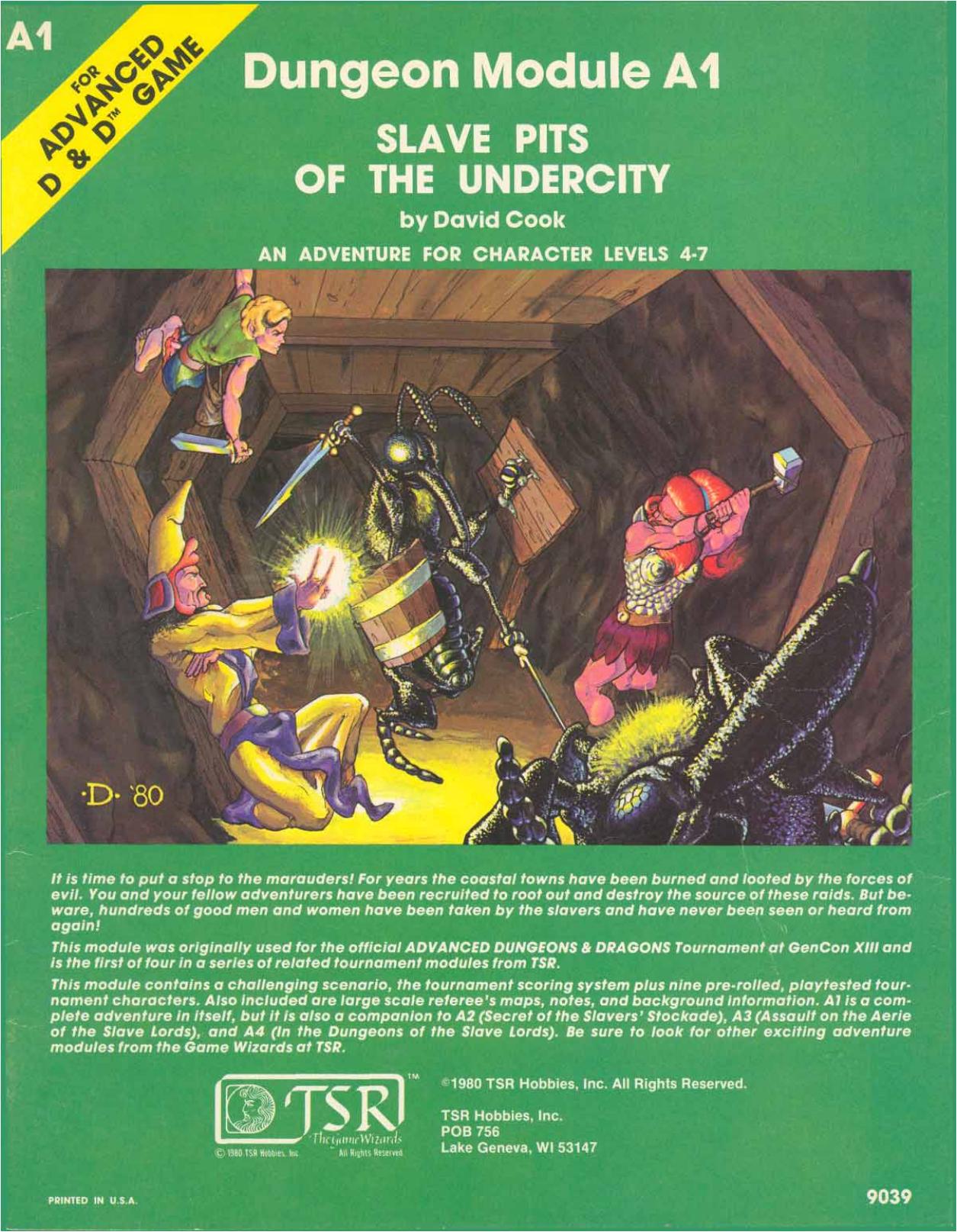 Slave Pits of the Undercity