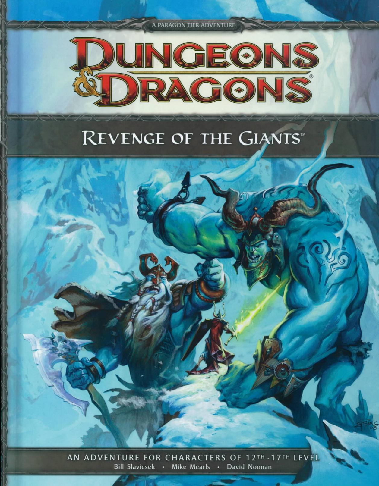 Revenge of the Giants: A 4th Edition D&D Super Adventure