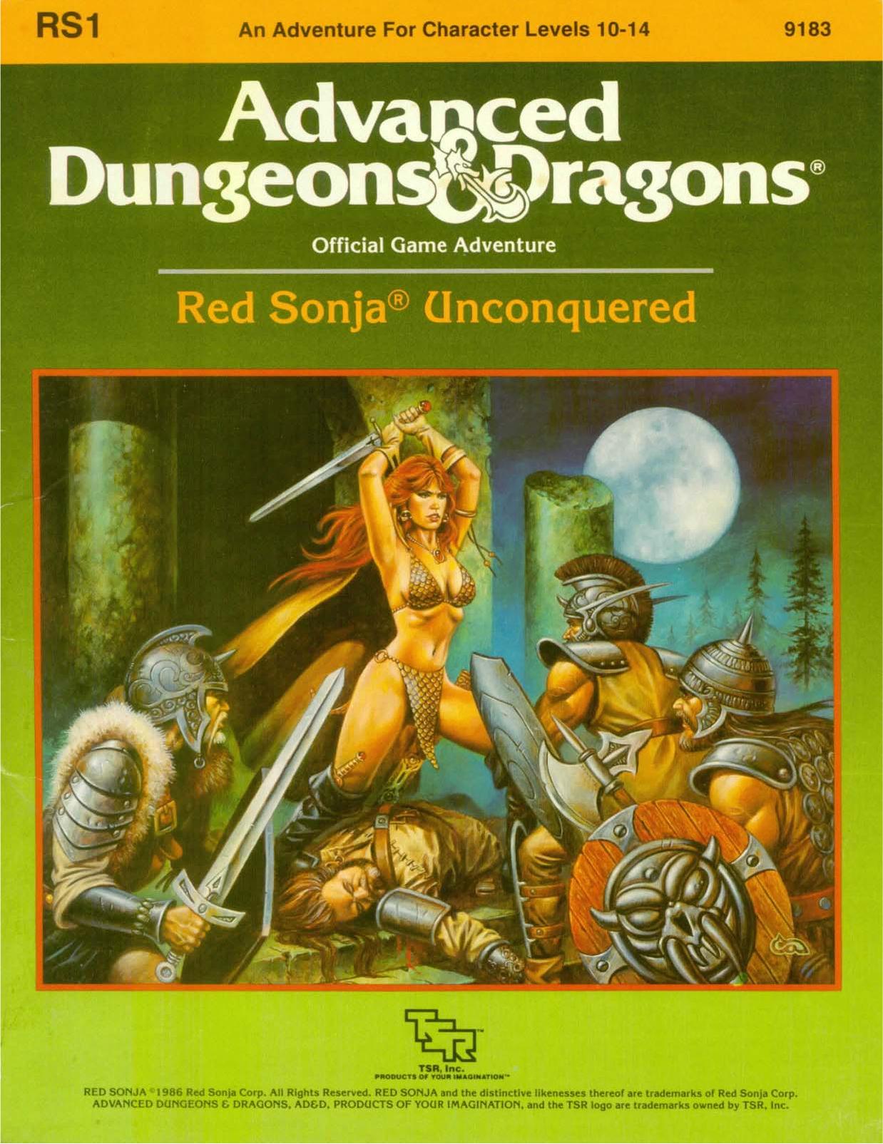Red Sonja Unconquered